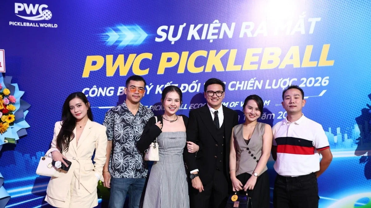 Sự kiện ra mắt PWC PICKLEBALL
