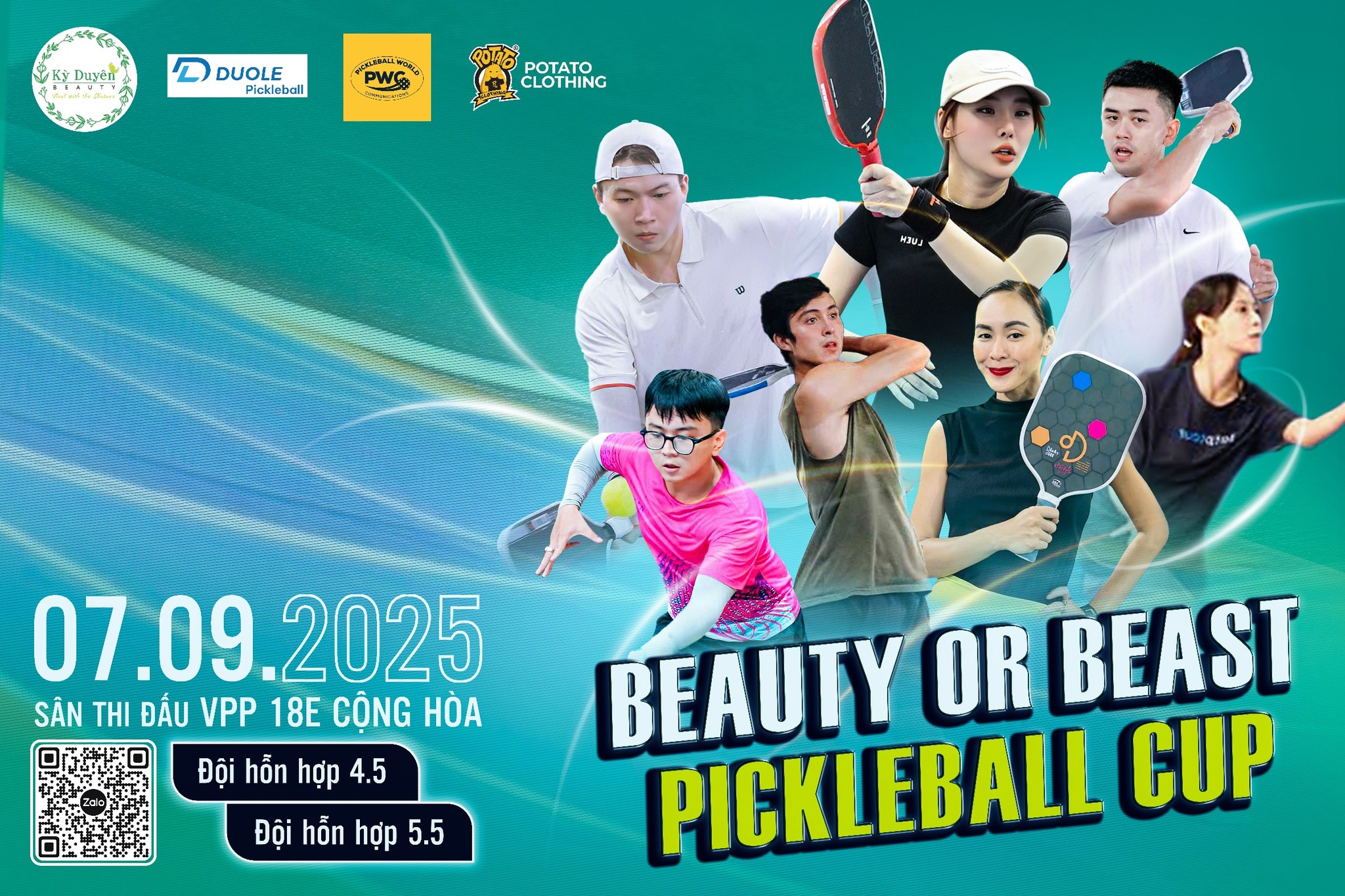 BEAUTY OR BEAST PICKLEBALL CUP